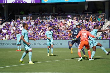 Orlando City SC 20 Nisan 2019 'da Orlando City Stadyumu' nda Vancouver Whitecaps 'a ev sahipliği yapıyor. Fotoğraf: Marty Jean-Louis