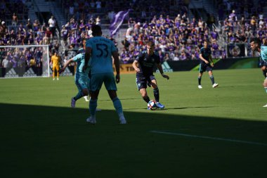 Orlando City SC 20 Nisan 2019 'da Orlando City Stadyumu' nda Vancouver Whitecaps 'a ev sahipliği yapıyor. Fotoğraf: Marty Jean-Louis