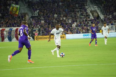 Orlando City, 3 Temmuz 2019 Çarşamba günü Orlando Florida 'daki Exploria Stadyumu' nda Philadelphia Union 'a ev sahipliği yaptı. Fotoğraf: Marty Jean-Louis