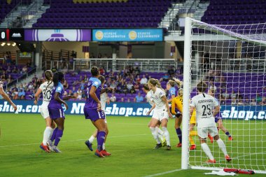 Foto Prides, 11 Mayıs 2019 Cumartesi günü Orlando City Stadyumu 'nda Portland Thorns FC' ye ev sahipliği yapıyor. Fotoğraf: Marty Jean-Louis