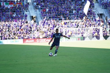 Orlando City SC 20 Nisan 2019 'da Orlando City Stadyumu' nda Vancouver Whitecaps 'a ev sahipliği yapıyor. Fotoğraf: Marty Jean-Louis