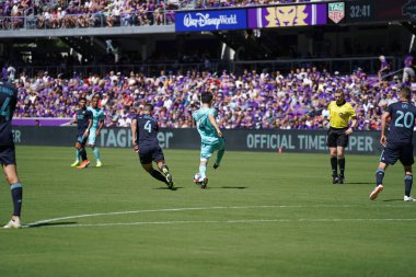 Orlando City SC 20 Nisan 2019 'da Orlando City Stadyumu' nda Vancouver Whitecaps 'a ev sahipliği yapıyor. Fotoğraf: Marty Jean-Louis