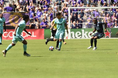 Orlando City SC 20 Nisan 2019 'da Orlando City Stadyumu' nda Vancouver Whitecaps 'a ev sahipliği yapıyor. Fotoğraf: Marty Jean-Louis