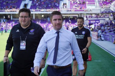 Orlando City SC 20 Nisan 2019 'da Orlando City Stadyumu' nda Vancouver Whitecaps 'a ev sahipliği yapıyor. Fotoğraf: Marty Jean-Louis