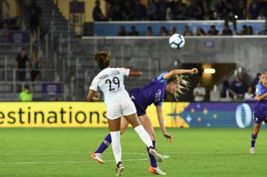 Orlando Pride 20 Temmuz 2019 tarihinde Florida Exploria Stadyumu 'nda Sky Blue FC' ye ev sahipliği yapmaktadır. Fotoğraf: Marty Jean-Louis