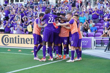Orlando City SC 19 Mayıs 2019 'da Orlando City Stadyumu' nda FC Cincinnati 'ye ev sahipliği yaptı. Fotoğraf: Marty Jean-Louis