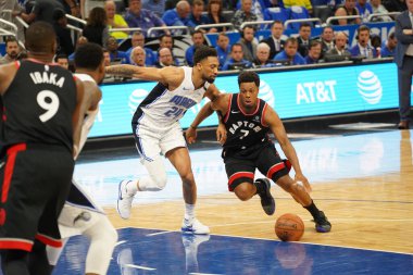 Orlando Magic 21 Nisan 2019 tarihinde Orlando Florida 'daki Amway Arena' da oynanan NBA Playoff 1 'de Toronto Rapters' a ev sahipliği yapıyor. Fotoğraf: Marty Jean-Louis Fotoğraf: Marty Jean-Louis