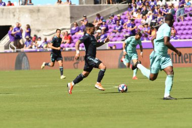 Orlando City SC 20 Nisan 2019 'da Orlando City Stadyumu' nda Vancouver Whitecaps 'a ev sahipliği yapıyor. Fotoğraf: Marty Jean-Louis