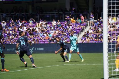 Orlando City SC 20 Nisan 2019 'da Orlando City Stadyumu' nda Vancouver Whitecaps 'a ev sahipliği yapıyor. Fotoğraf: Marty Jean-Louis