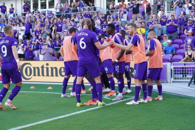 Orlando City SC 19 Mayıs 2019 'da Orlando City Stadyumu' nda FC Cincinnati 'ye ev sahipliği yaptı. Fotoğraf: Marty Jean-Louis