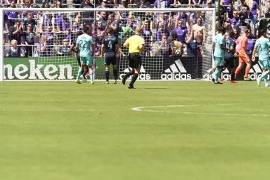 Orlando City SC 20 Nisan 2019 'da Orlando City Stadyumu' nda Vancouver Whitecaps 'a ev sahipliği yapıyor. Fotoğraf: Marty Jean-Louis