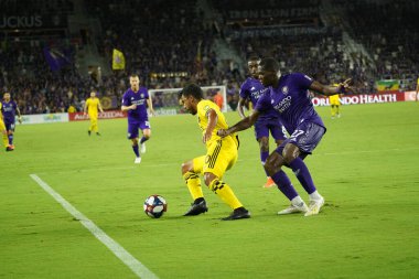 Orlando City, 13 Temmuz 2019 'da Orlando City Stadyumu' nda Kolomb Ekibi 'ne ev sahipliği yapmaktadır. Fotoğraf: Marty Jean-Louis
