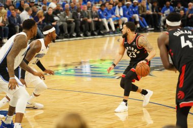 Orlando Magic 21 Nisan 2019 tarihinde Orlando Florida 'daki Amway Arena' da oynanan NBA Playoff 1 'de Toronto Rapters' a ev sahipliği yapıyor. Fotoğraf: Marty Jean-Louis Fotoğraf: Marty Jean-Louis