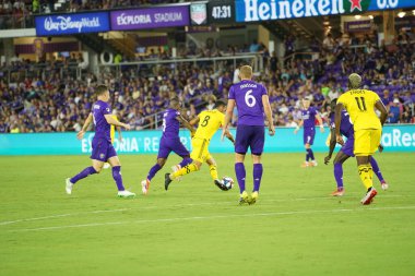 Orlando City, 13 Temmuz 2019 'da Orlando City Stadyumu' nda Kolomb Ekibi 'ne ev sahipliği yapmaktadır. Fotoğraf: Marty Jean-Louis