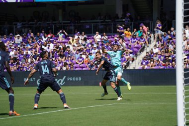 Orlando City SC 20 Nisan 2019 'da Orlando City Stadyumu' nda Vancouver Whitecaps 'a ev sahipliği yapıyor. Fotoğraf: Marty Jean-Louis