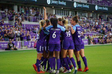 Foto Prides, 11 Mayıs 2019 Cumartesi günü Orlando City Stadyumu 'nda Portland Thorns FC' ye ev sahipliği yapıyor. Fotoğraf: Marty Jean-Louis