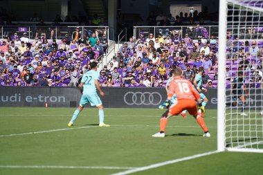 Orlando City SC 20 Nisan 2019 'da Orlando City Stadyumu' nda Vancouver Whitecaps 'a ev sahipliği yapıyor. Fotoğraf: Marty Jean-Louis