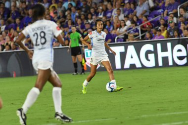 Orlando Pride 20 Temmuz 2019 tarihinde Florida Exploria Stadyumu 'nda Sky Blue FC' ye ev sahipliği yapmaktadır. Fotoğraf: Marty Jean-Louis