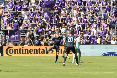 Orlando City SC 20 Nisan 2019 'da Orlando City Stadyumu' nda Vancouver Whitecaps 'a ev sahipliği yapıyor. Fotoğraf: Marty Jean-Louis