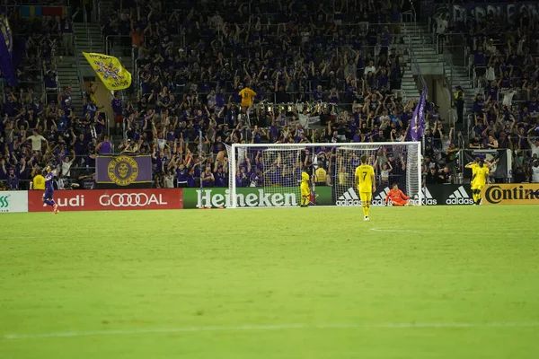 Orlando City Host Columbus Crew Het Orlando City Stadium Juli — Stockfoto