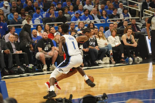 Orlando Magic Hosts Toronto Rapters Nba Playoff Amway Arena Orlando — Φωτογραφία Αρχείου