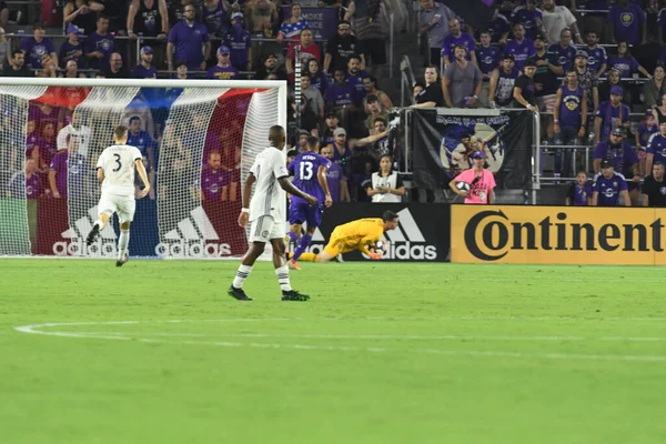 Orlando City Hospeda União Filadélfia Estádio Exploria Orlando Florida Quarta — Fotografia de Stock