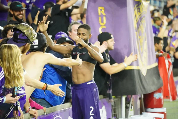 Orlando City Gospodarzem New England Revolution Podczas Open Cup Środę — Zdjęcie stockowe