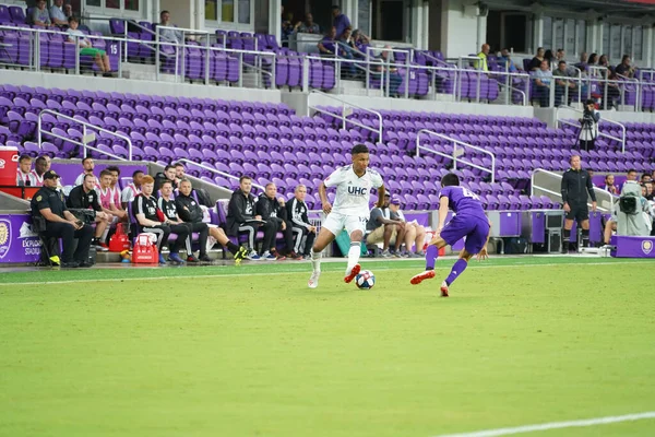 Orlando City Gospodarzem New England Revolution Podczas Open Cup Środę — Zdjęcie stockowe