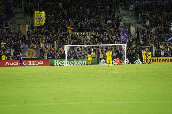 Orlando City Hostitel Columbus Crew Orlando City Stadium Července 2019 — Stock fotografie