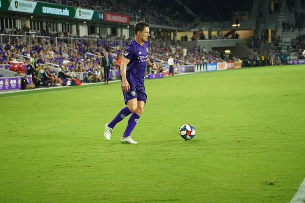Orlando City, 3 Temmuz 2019 Çarşamba günü Orlando Florida 'daki Exploria Stadyumu' nda Philadelphia Union 'a ev sahipliği yaptı. Fotoğraf: Marty Jean-Louis
