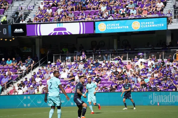 Orlando City Ist Samstag Den April 2019 Gastgeber Der Vancouver — Stockfoto