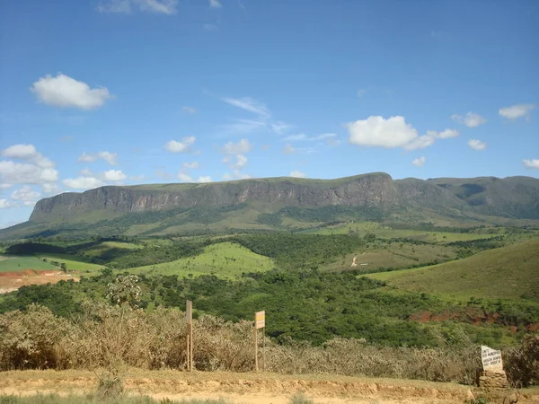 Wzgórza Canastra Minas Gerais Brazylia — Zdjęcie stockowe