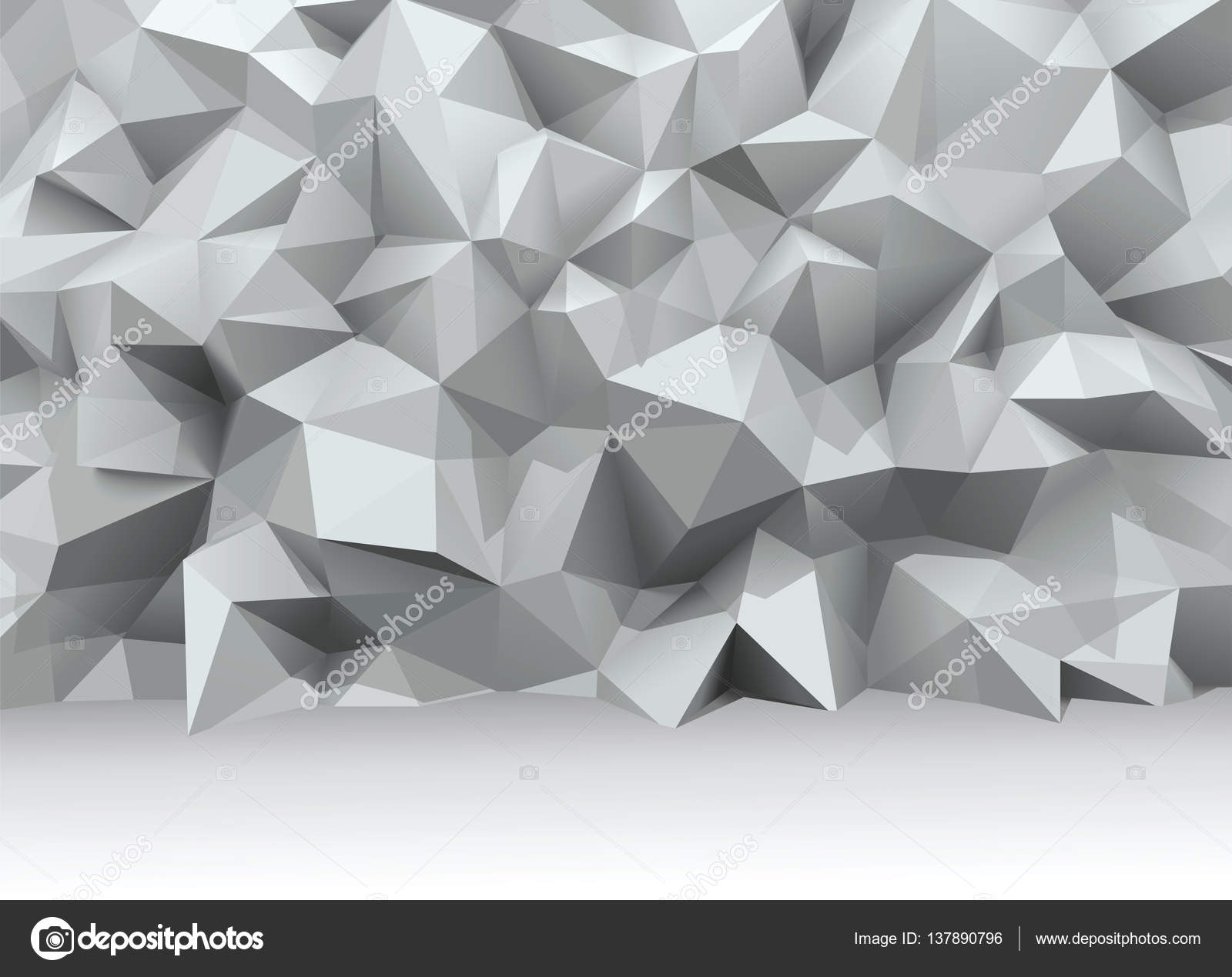 polygonal 3d wall — Stock Vector © swavo 137890796