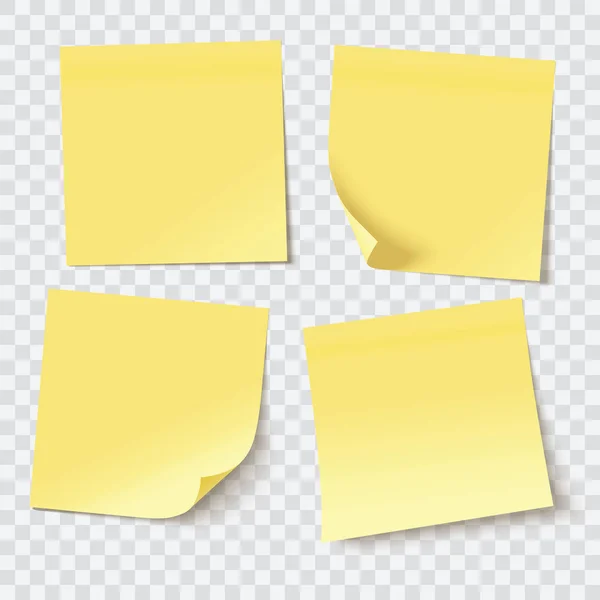 Vector sticky notes — Stock Vector
