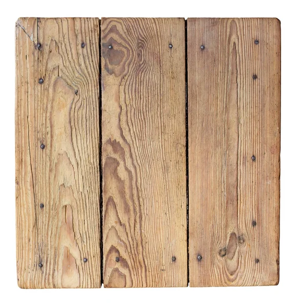 Old Wooden Stool Top Texture — Stock Photo, Image