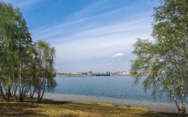 Irkutsk, Angara, Bahar, Yeşiller, Sıcaklık