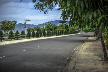 Asya, Vietnam, Nha Trang, şehre giden yol.