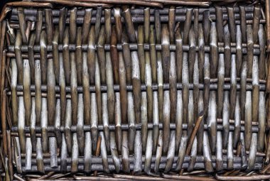 Tahta sepet dokuma, kendin yap, zor iş.