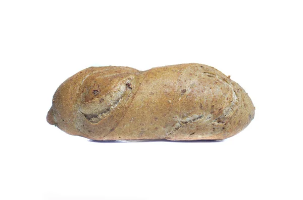 Baguette Van Gezond Knapperig Brood Met Bekeken Geheel Een Witte — Stockfoto