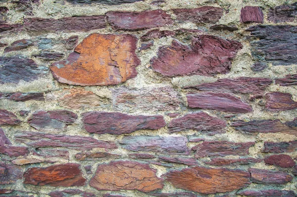 Vieux Mur Pierre Texture Fond — Photo