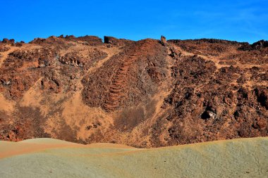 Ucanca Vadisi, Teide Tepesi eteklerinde.