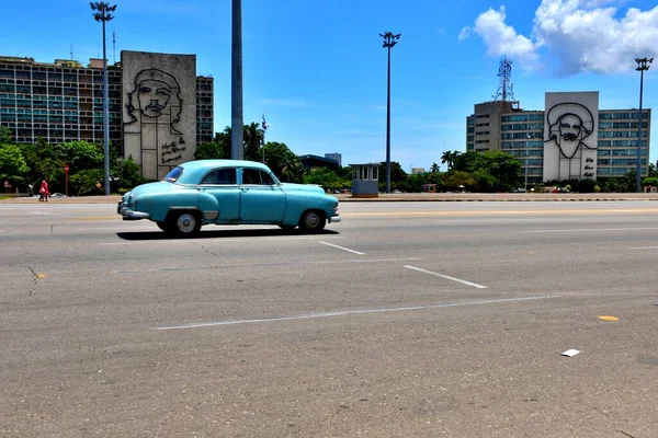 Красивые Красочные Улицы Гаваны 500 Летие Основания Города — стоковое фото