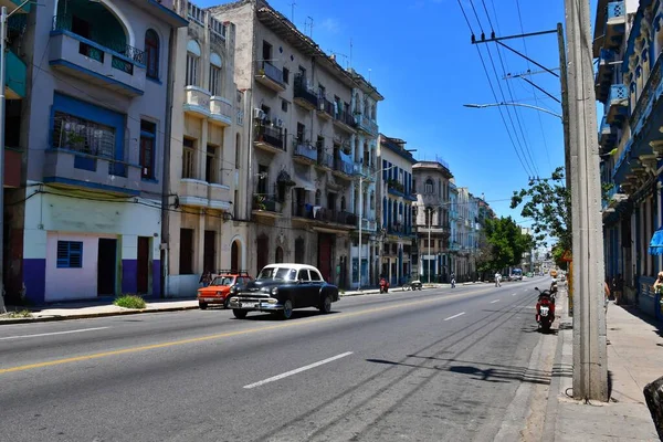 Beautiful Colorful Streets Havana 500Th Anniversary Foundation City — Stock Photo, Image