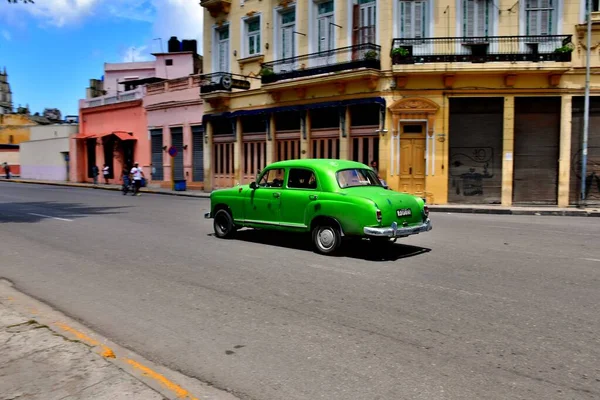 Beautiful Colorful Streets Havana 500Th Anniversary Foundation City — Stock Photo, Image