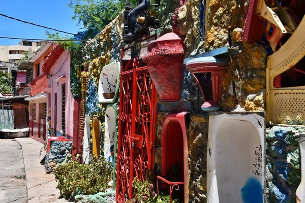 Hermosos Rincones Calles Coloridas Quinientos Años Habana Callejón Hamel —  Fotos de Stock