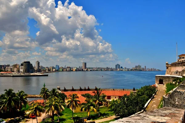 Panoramica Della Città Avana Cuba Nel Cinquecentesimo Anniversario Della Sua — Foto Stock