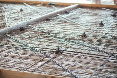 Beton zemin için tel örgüsü
