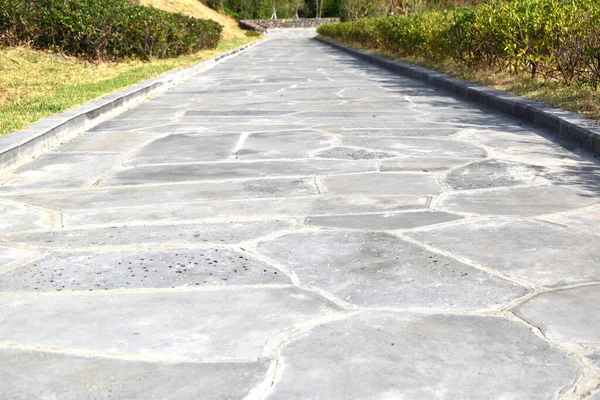 Yürüyüş yolu görünümü arka plan kopyalama alanı