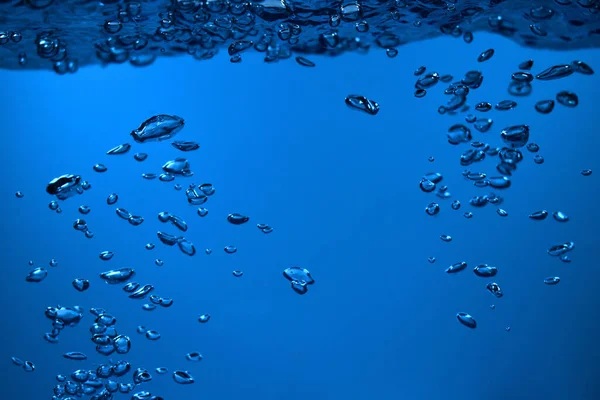 Surface Bubbles Water Back Ground Copy Space — Stock Photo, Image