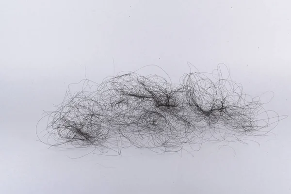 Проблеми Випадіння Волосся Багато Стокове Зображення